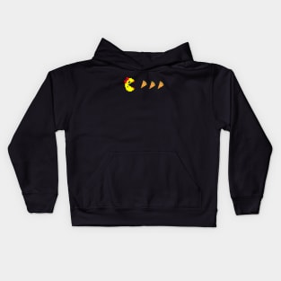 Ms. PAC-MAN Loves Pizza Kids Hoodie